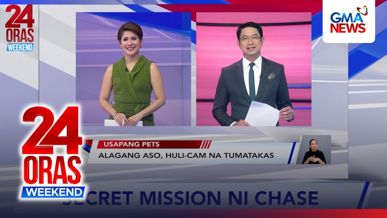 Alagang aso, huli-cam na tumatakas | 24 Oras Weekend