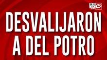 Desvalijaron la casa de Juan Manuel del Potro: le robaron joyas, relojes y dinero