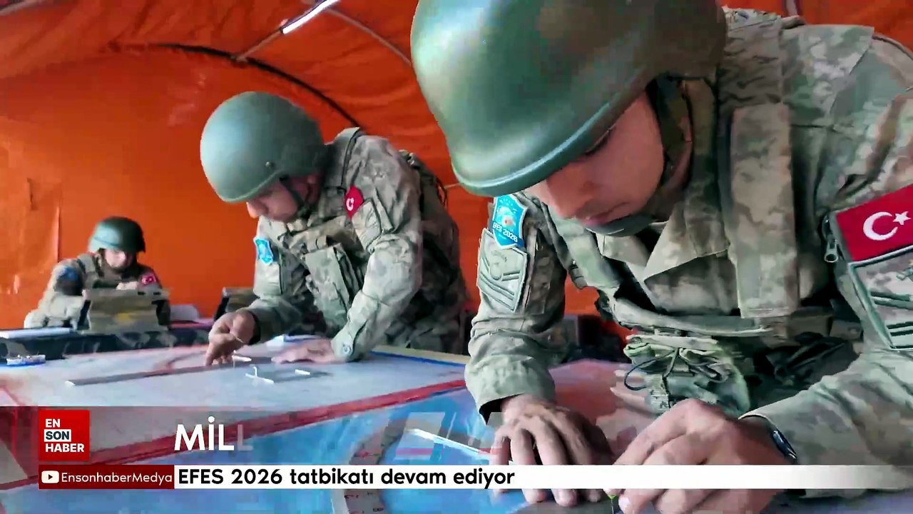 Milli Savunma Bakanlığı paylaştı: EFES 2026 tat...