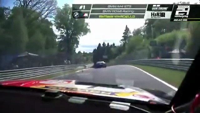 24H Nurburgring 2026 Race Verstappen Incredible Save Airborne