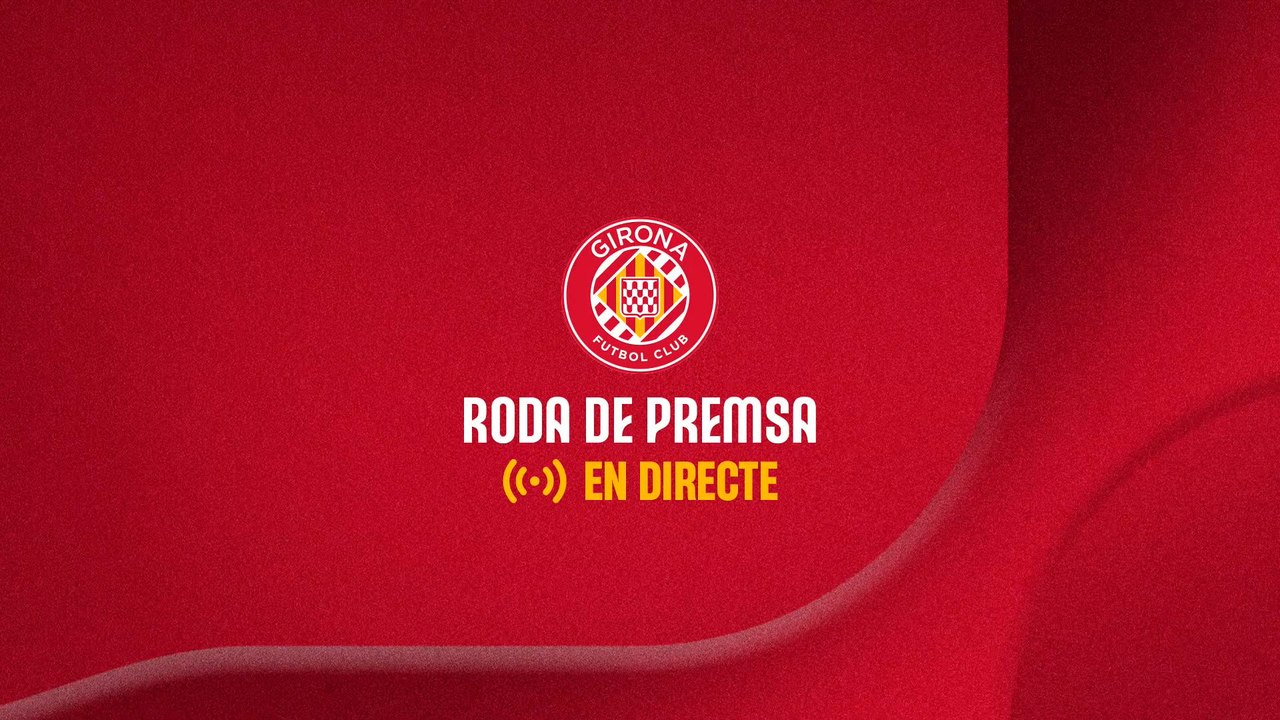 Rueda de prensa Míchel Sánchez previa al Atlético - Girona