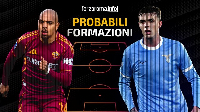 Roma-Lazio, le probabili formazioni del derby: Pisilli in pole accanto a Dybala
