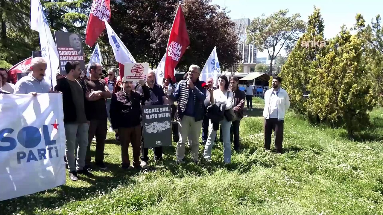 SOL Parti'den ABD'nin Ankara Büyükelçisi Barrack'ı protesto: "Sen bu yetkiyi nereden alıyorsun, sömürge valisi Tom Barrack?"