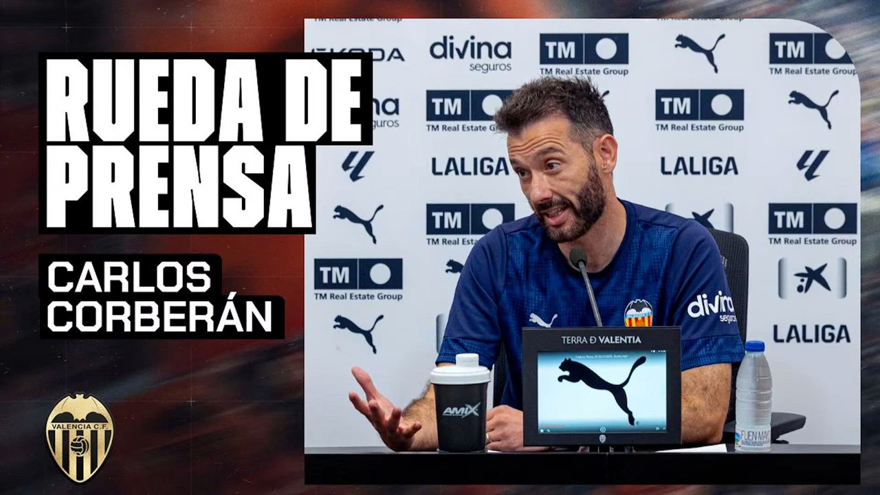 Rueda de prensa Corberán