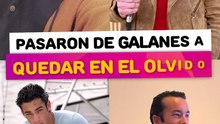 Famosos que fueron galanes y ahora han quedado en el olvido