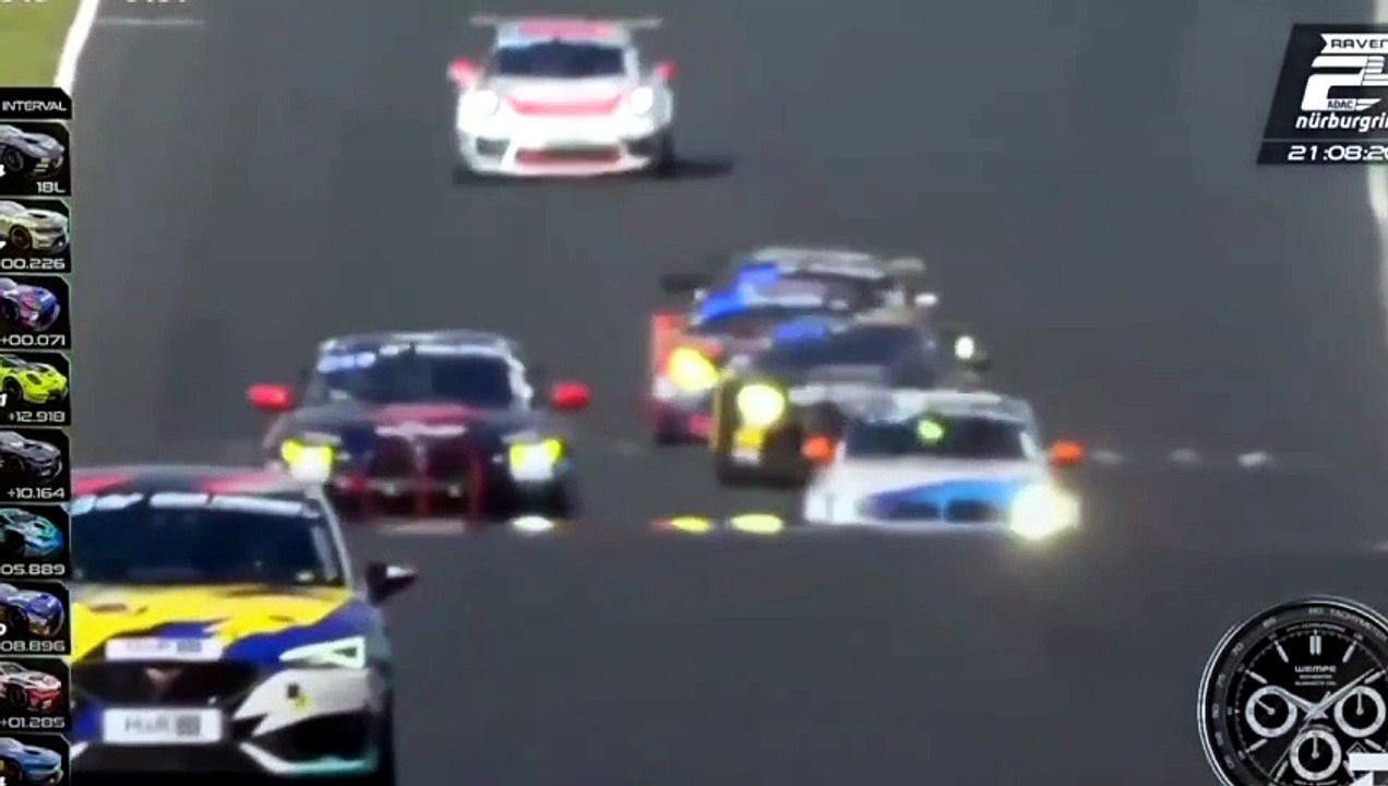 24H Nurburgring 2026 Race Verstappen Takes Lead