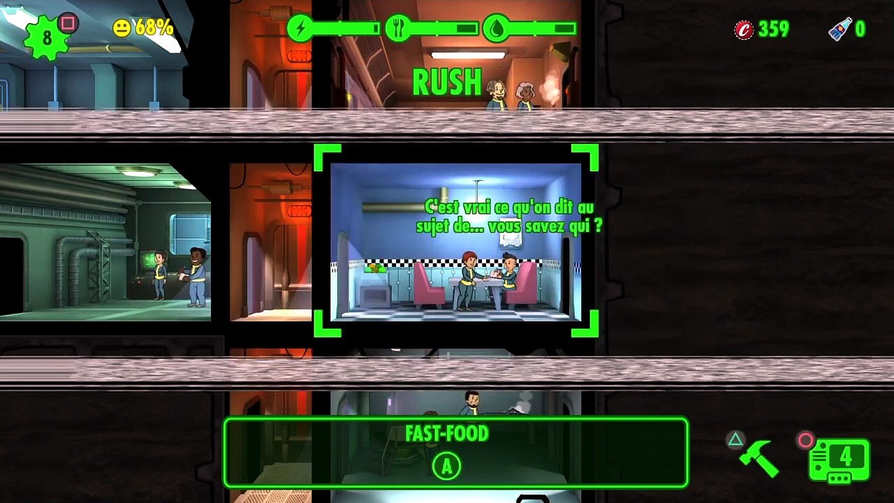 Je me RÉFUGIE dans L'ABRI 151 sur FALLOUT SHELTER ! 😯 #1