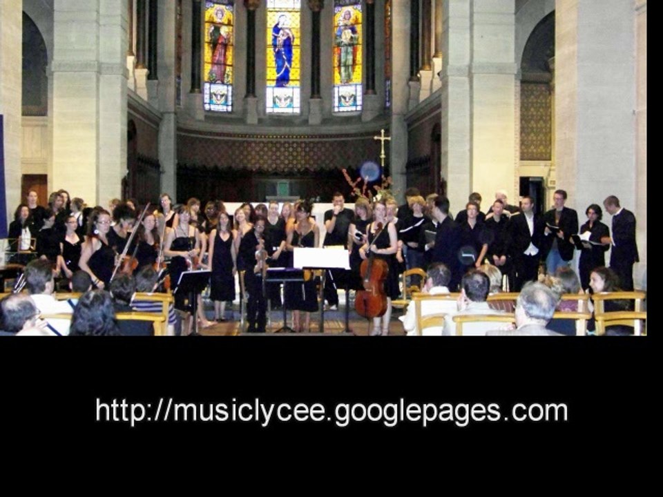 Kyrie eleison 20 mai 08 st christophe Tourcoing Lycée