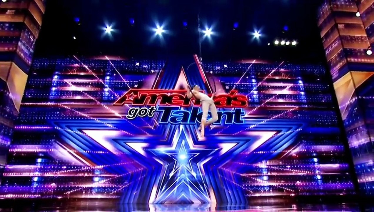 American got talent Aidan Bryant soaring through his audition