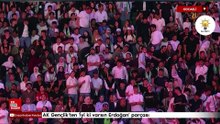 Bir Gençlik Şöleni'nde ilk defa çaldı: AK Gençlik'ten 'İyi ki varsın Erdoğan' parçası