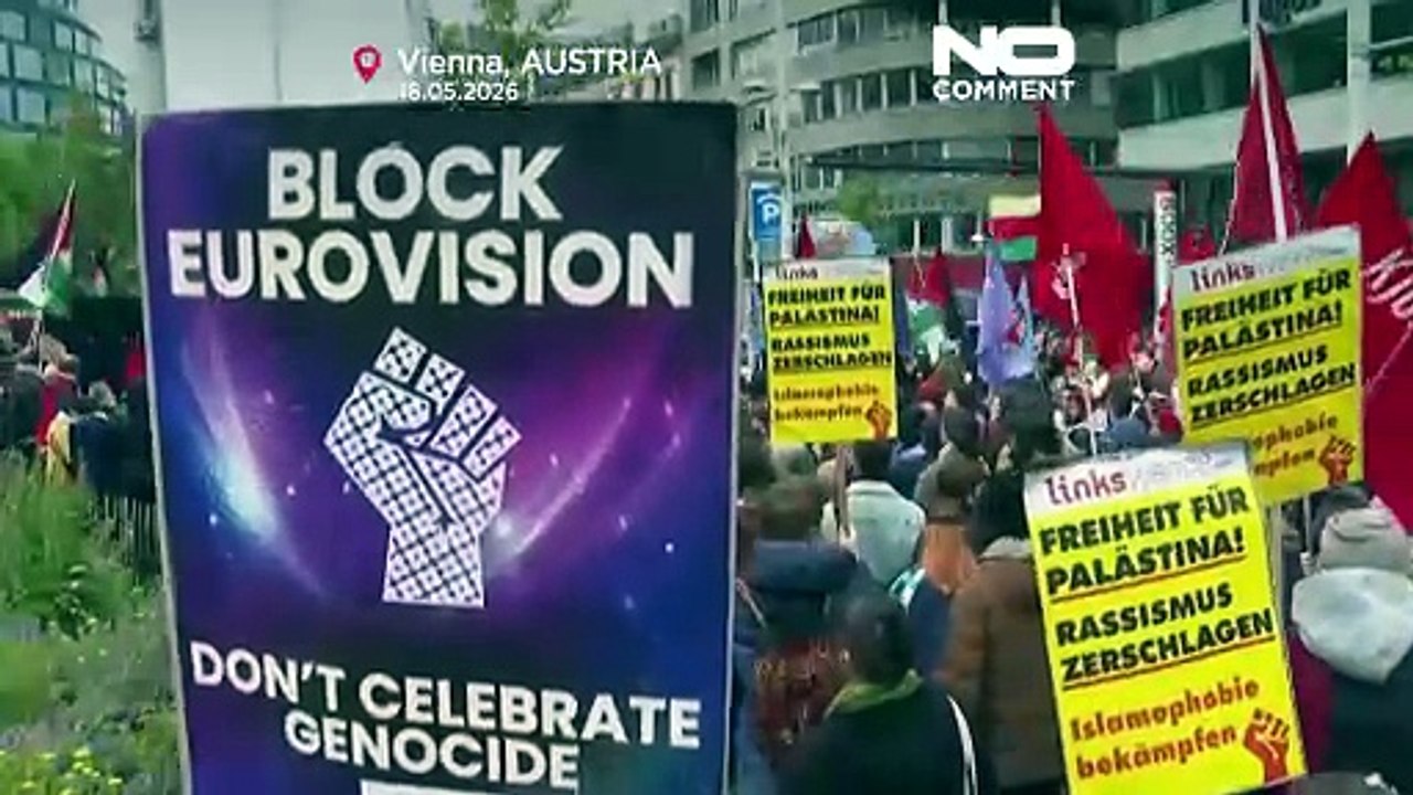 Eurovision-Finale in Wien: Proteste gegen Israels Teilnahme