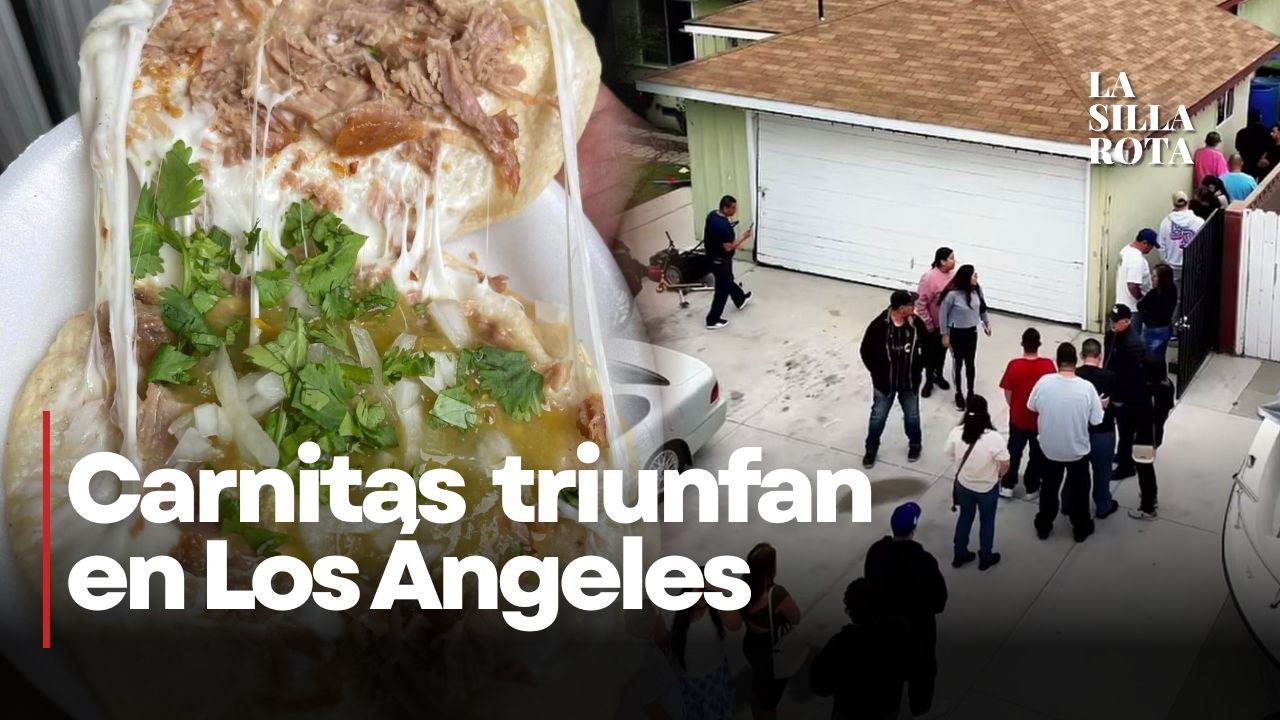 Cumplen el sueño americano con su negocio de carnitas en Los Ángeles