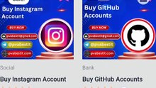 Trusted company for selling all types of online accounts...