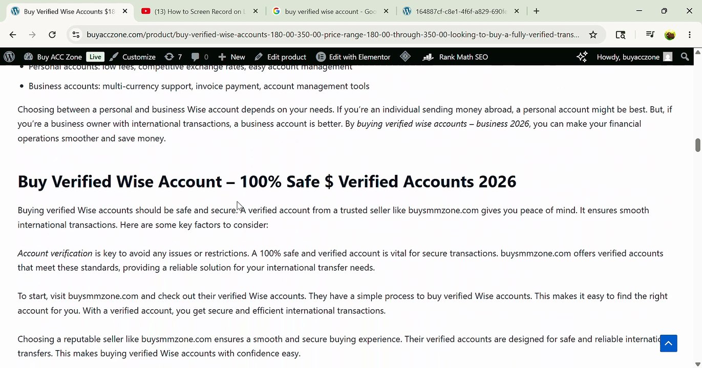 Best USA PayPal Accounts with Trusted Service