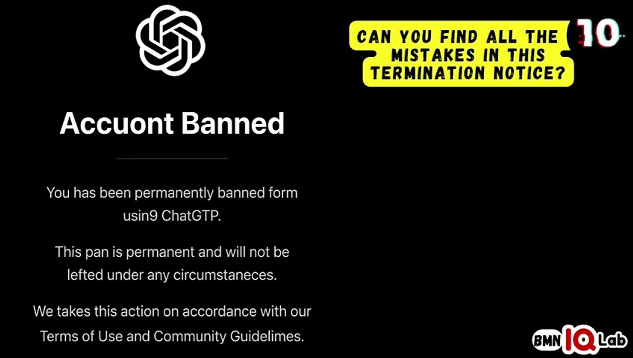 #ChatGPTBan 😳😱 Can You Find All the Mistakes in...