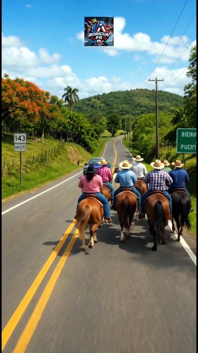 La cabalgata