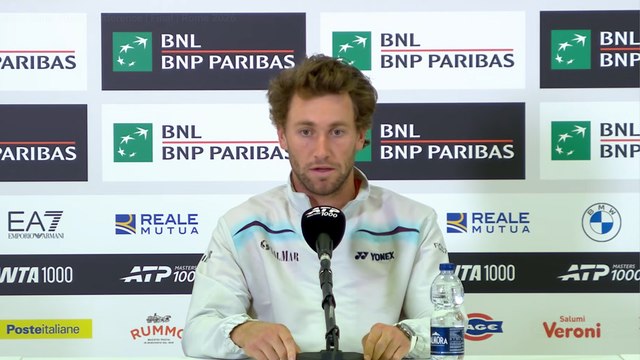 Rome 2026 - Casper Ruud : Je suis ravi de mon séjour à Rome et des souvenirs