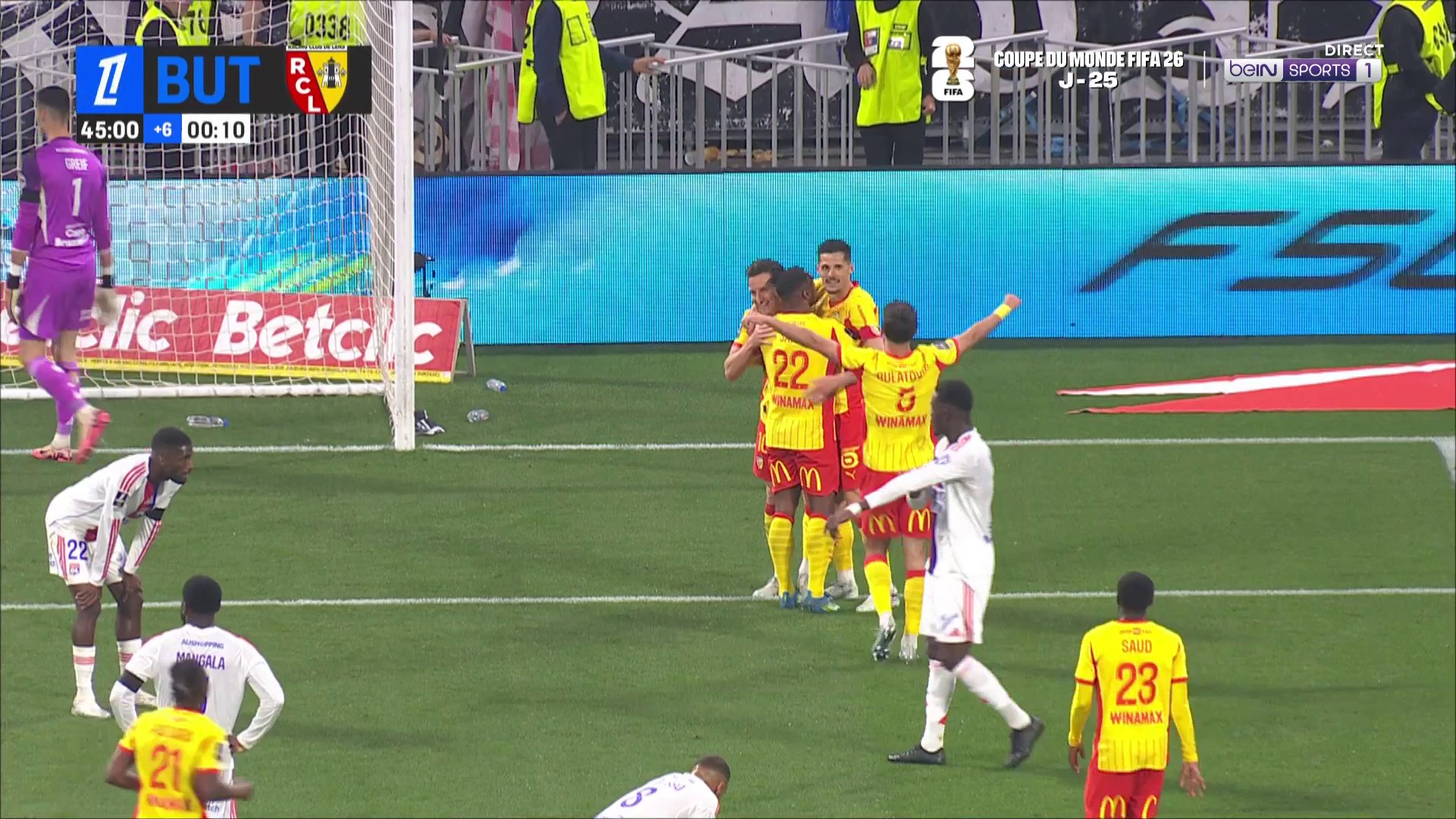 Ligue 1 : 3-0, Lens douche les derniers espoirs de l'OL !