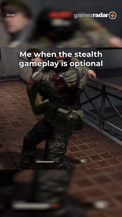 Me When The Stealth Gameplay Is Optional