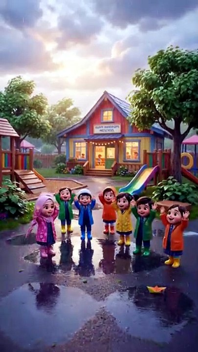 Thank You Allah for Rain 🌧️ | Islamic Moral Story for Kids | Gratitude & Nature