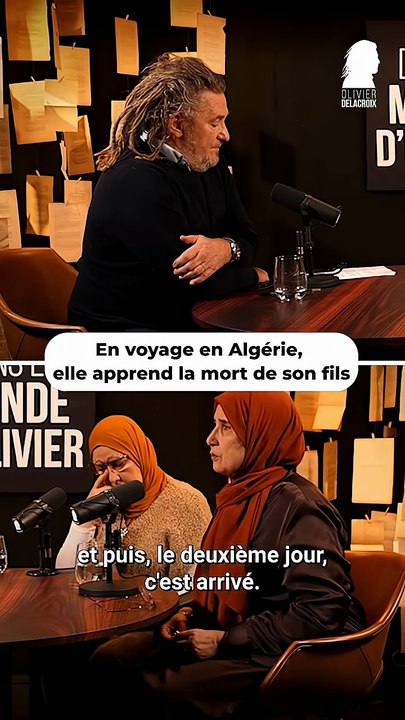 En voyage, elle apprend la mort de son fils 😱 #interview #olivierdelacroix