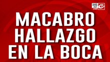 Macabro hallazgo en La Boca: hallan un cuerpo sin vida flotando en el Riachuelo