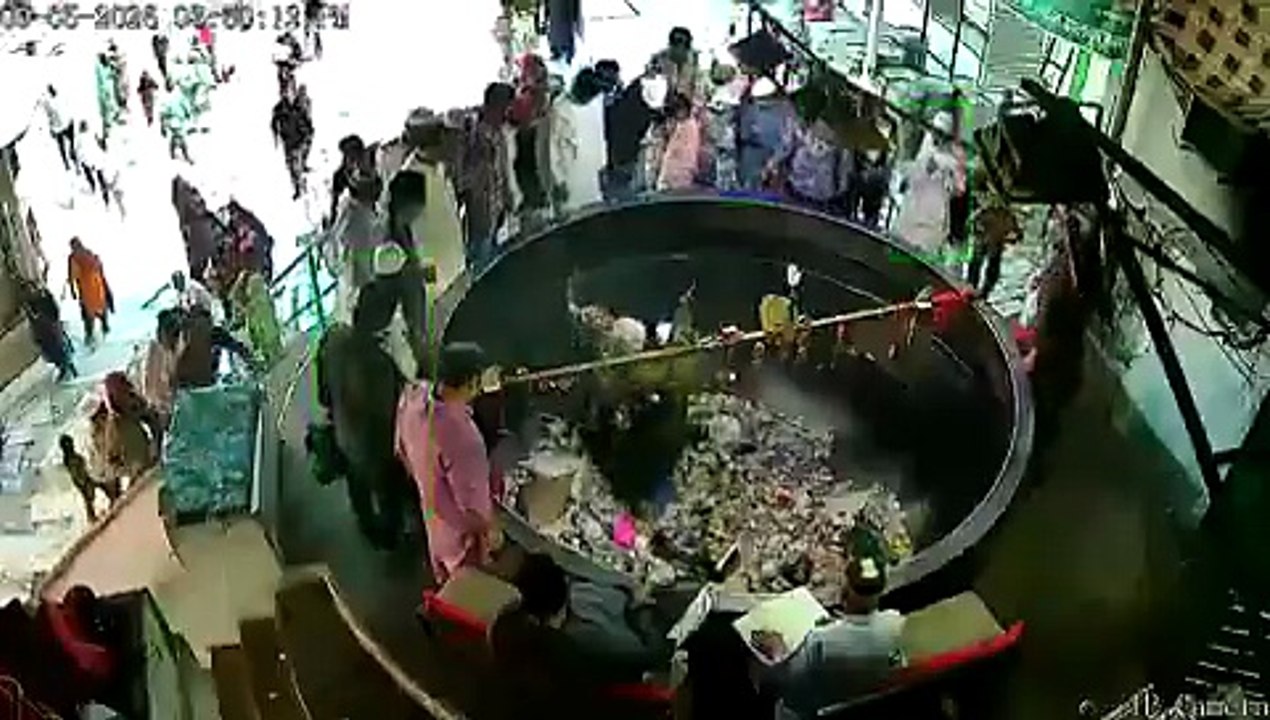 A viral video of Ajmer Dargah shows a young man jumping into a cauldron for money.