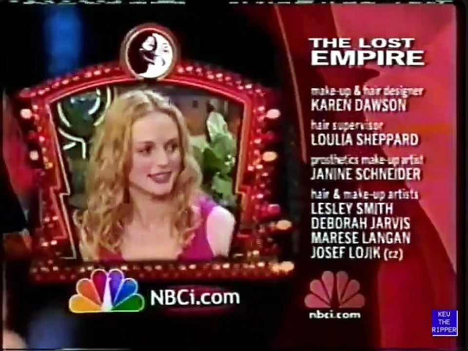 The Lost Empire NBC Split Screen Credits