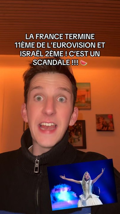 LA FRANCE TERMINE 11EME DE L’EUROVISION !!