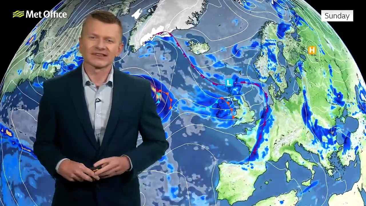 Met Office Sunday Morning Weather Forecast 17/05/2026