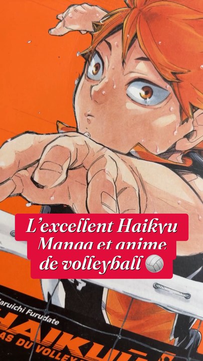 Exclusivité daylimotion : le manga Haikyu sur le volleyball 🏐