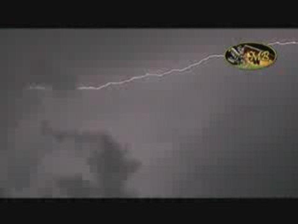 Orage du 22 juillet 2004 (temps réel)