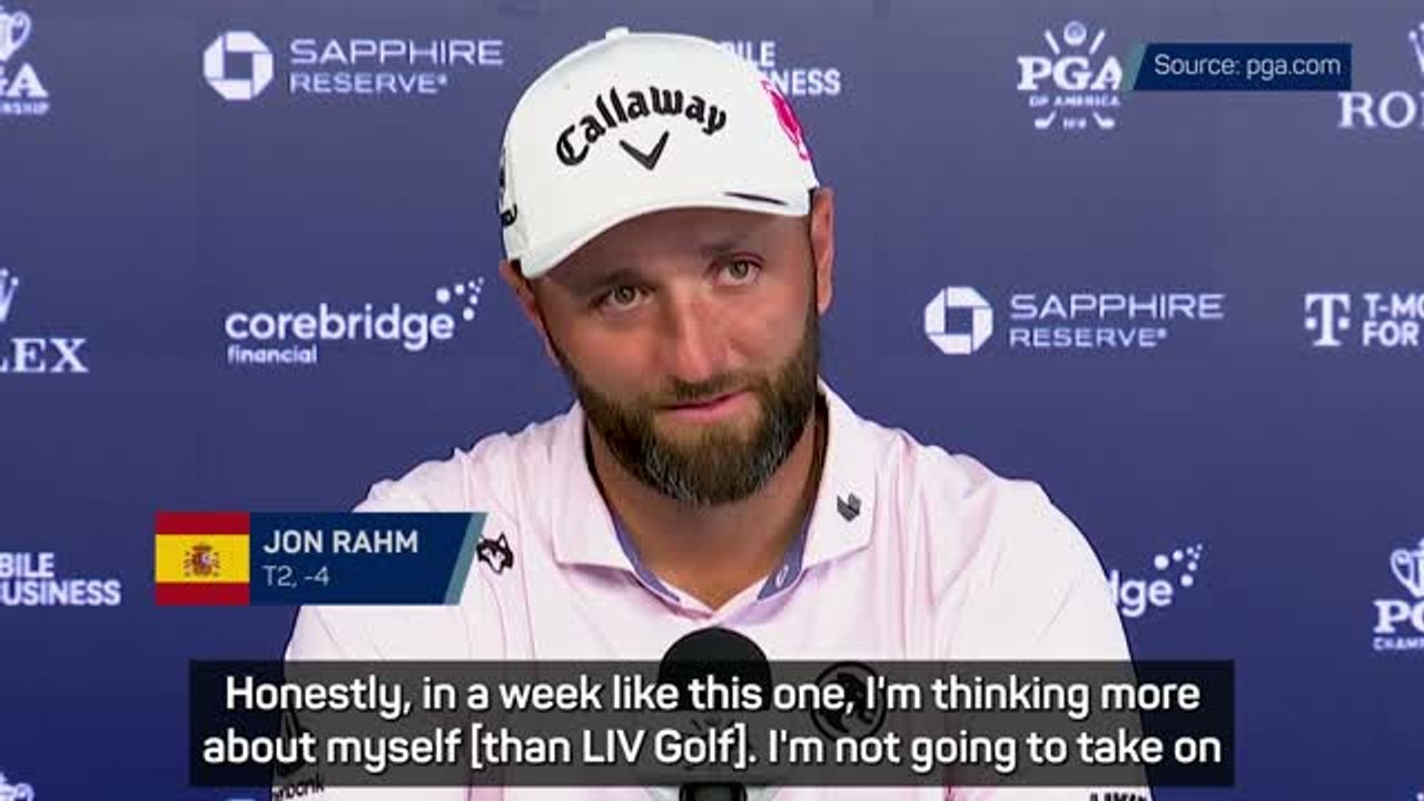 'Thinking more about myself' - Rahm on what PGA win would mean for LIV Golf