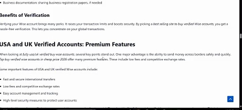 Best Websites for Buying Verified Wise Accounts Online