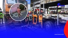 ลุ้นปาฏิหาริย์ ญาติเหยื่อรถไฟชนรถเมล์ เผยนาทีสุดท้ายก่อนสายตัด