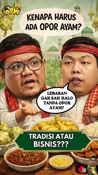 Opor Ayam saat Lebaran itu Tradisi atau Bisnis?