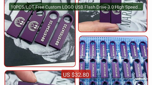 10PCS/LOT Free Custom LOGO USB Flash Drive 3.0 High Speed Pen Driv... — Best Deal 2026 | Shop Now!