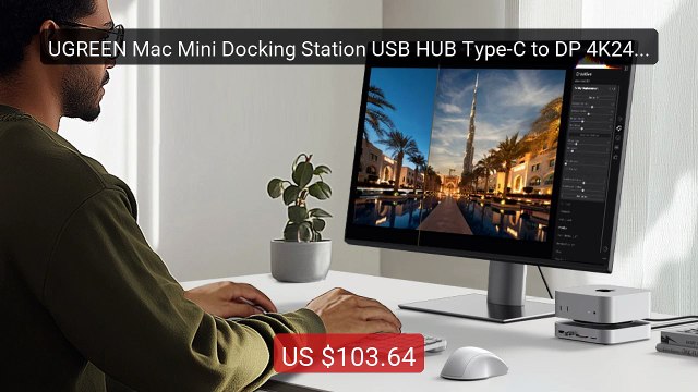 UGREEN Mac Mini Docking Station USB HUB Type-C to DP 4K240Hz M.2 NV... — Top Rated 2026 | Buy Now!