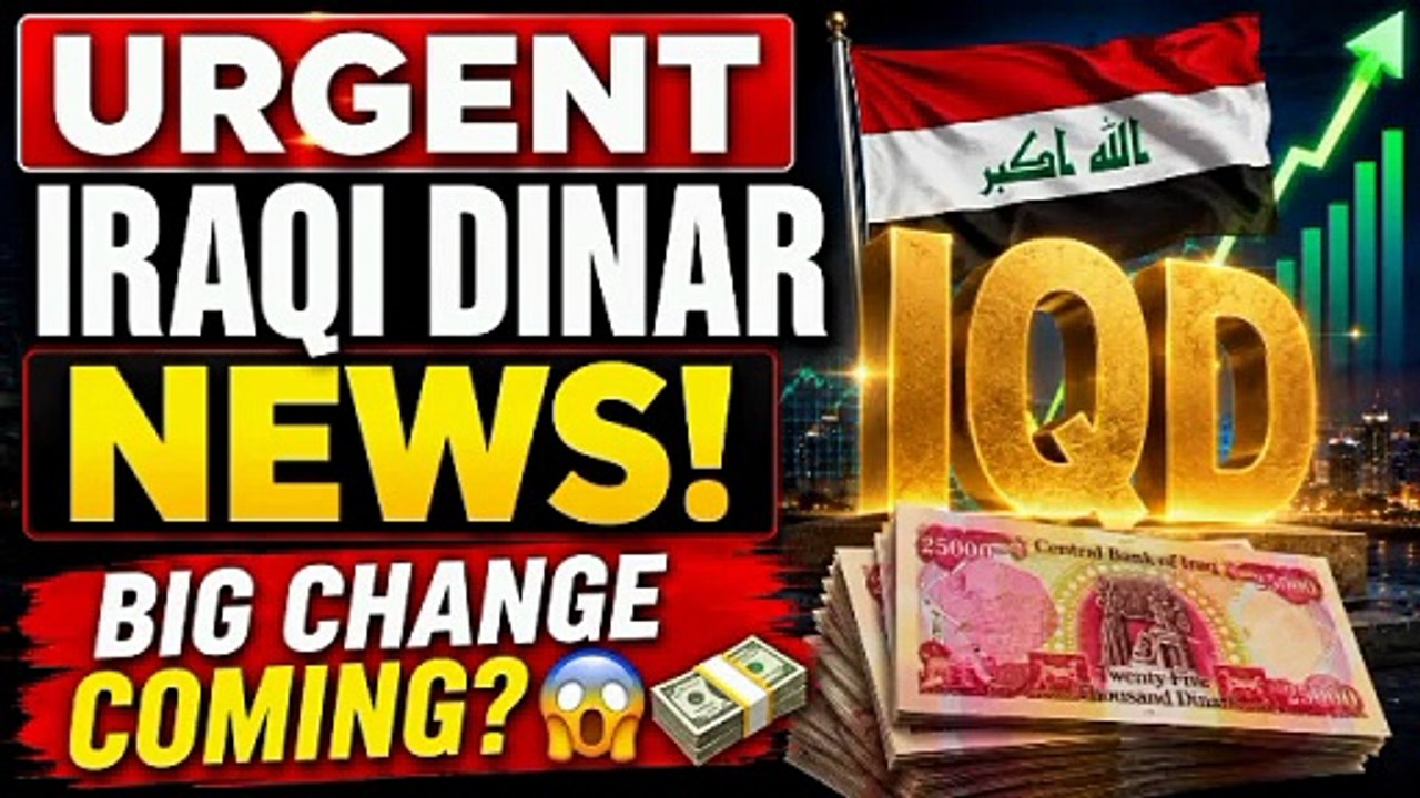 IRAQI DINAR HOLDERS WATCH THIS NOW! 💸 BIG UPDATE Could Change Everything!