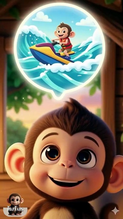 Manny The BabyMonkey Going on a Jetski Adventure! #babymonkey