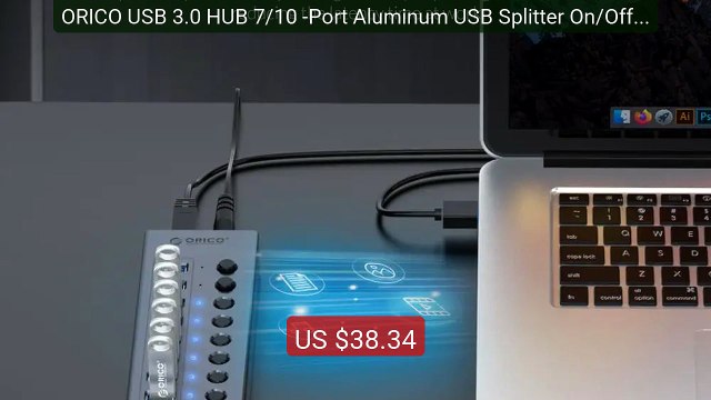 ORICO USB 3.0 HUB 7/10 -Port Aluminum USB Splitter On/Off S... — Top Pick 2026 | Unbeatable Price!