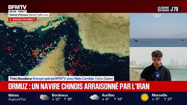 Détroit d'Ormuz: le bateau arraisonné jeudi dernier au large des Émirats arabes unis était un navire chinois