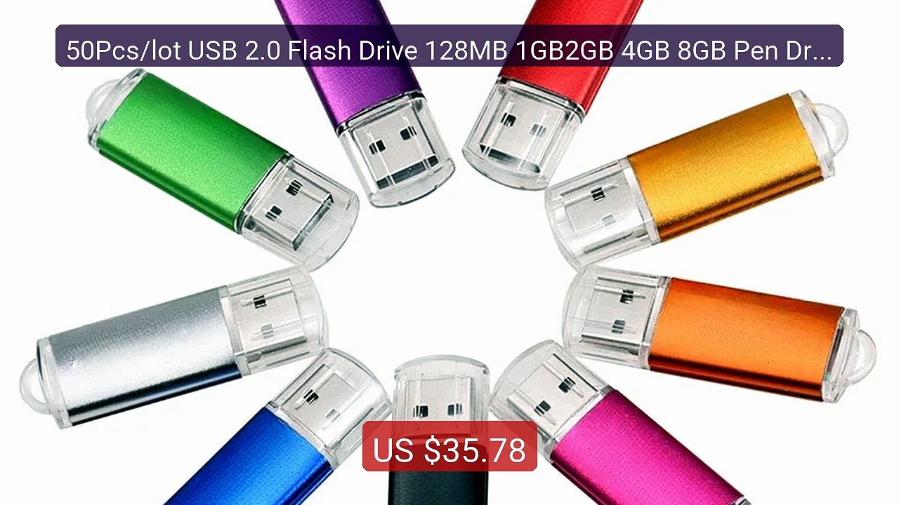 50Pcs/lot USB 2.0 Flash Drive 128MB 1GB2GB 4GB 8GB Pen Drive 16GB P... — Top Rated 2026 | Buy Now!