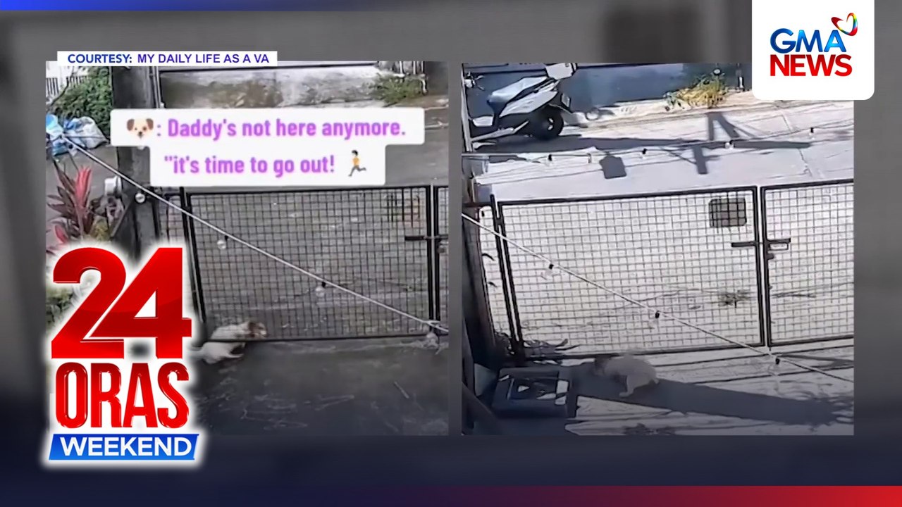 USAPANG PETS Alagang aso, huli-cam na tumatakas | 24 Oras Weekend