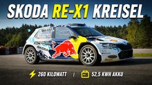 Skoda RE-X1 Kreisel: Der elektrische Fabia Rally2 evo