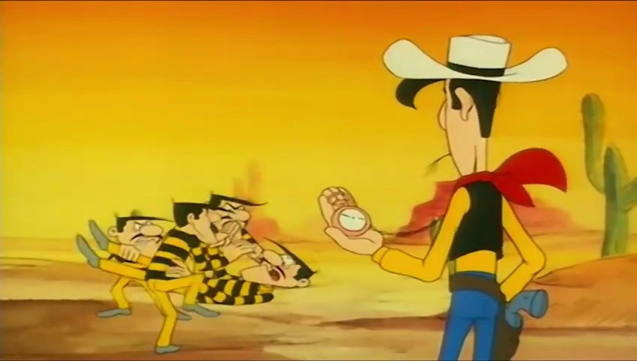 Lucky Luke und die Daltons - Zeichentrickfilm mit 4 Episoden der Fernsehserie