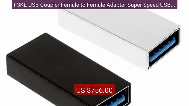 F3KE USB Coupler Female to Female Adapter Super Speed USB Coupler ... — Best Deal 2026 | Shop Now!