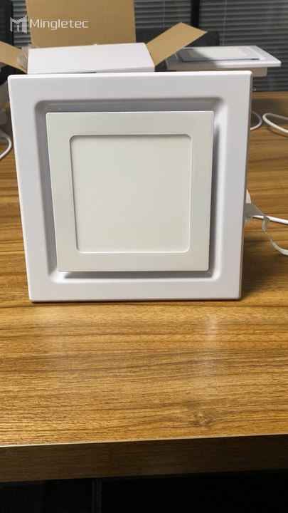 Mingletec ceiling mounted exhaust fan with light #mingletec #householdfan #exhaustfan #ventilation #factory