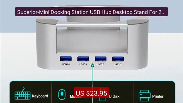 Superior-Mini Docking Station USB Hub Desktop Stand For 2024 ... — Amazing Value 2026 | Must Have!