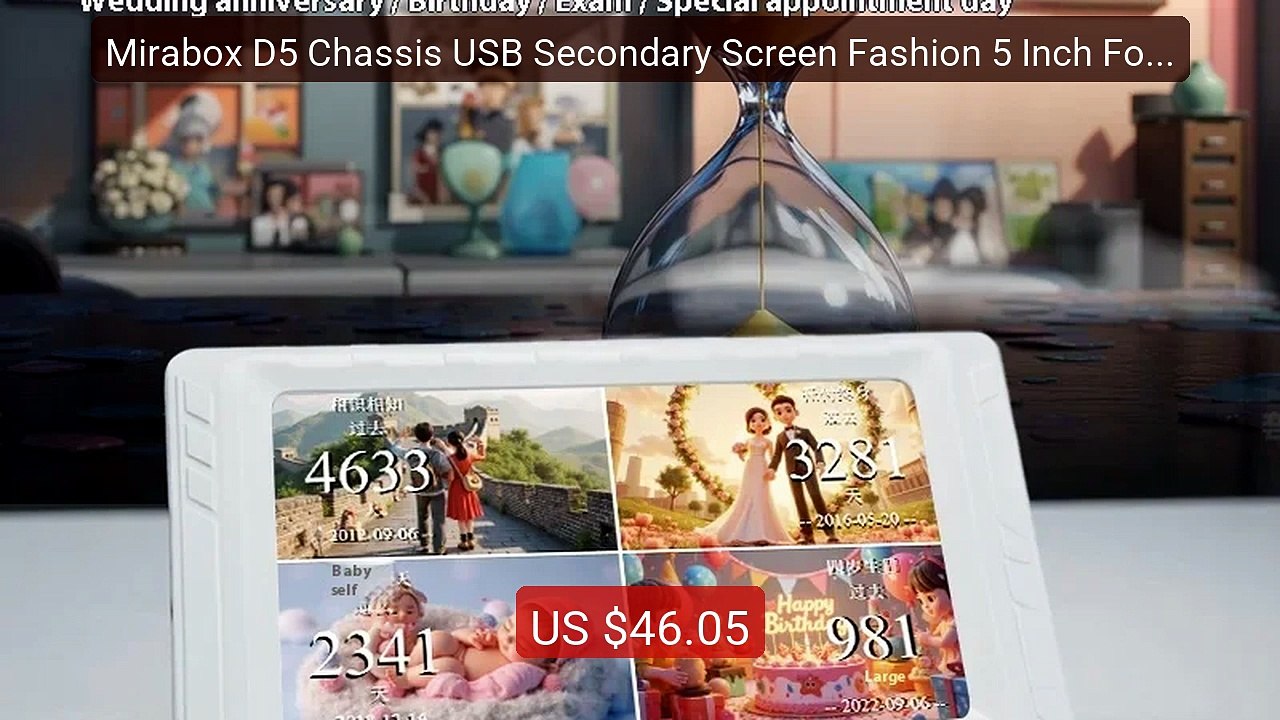 Mirabox D5 Chassis USB Secondary Screen Fashion 5 Inch For Computer... — Top Rated 2026 | Buy Now!